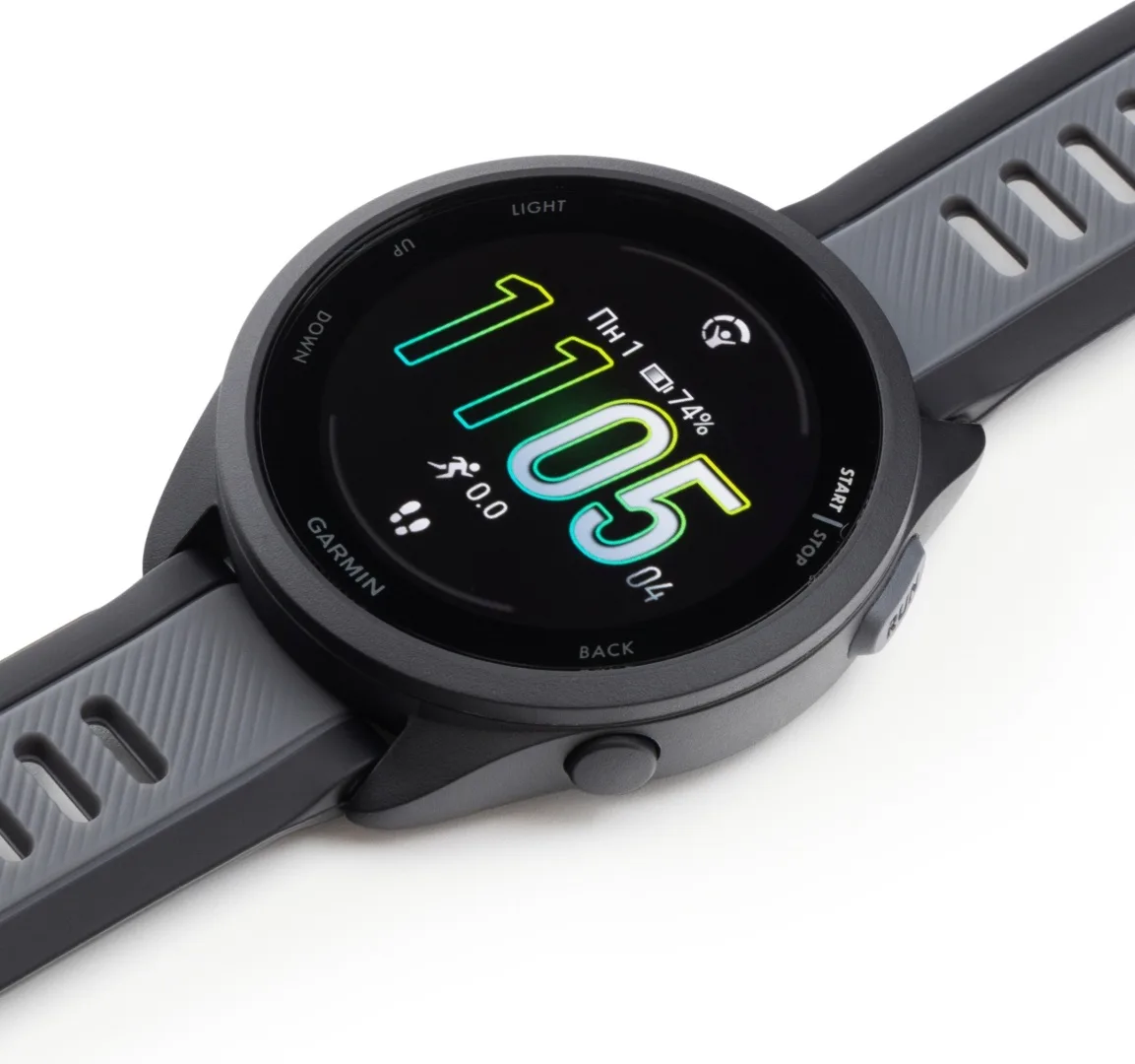 Смарт-часы Garmin Forerunner 165 черный-серый (02863-20)
