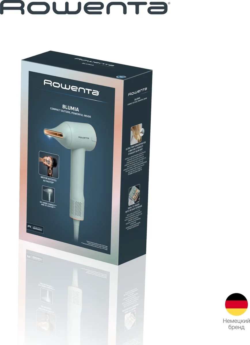 Фен Rowenta HY5N12E0 Бирюзовый