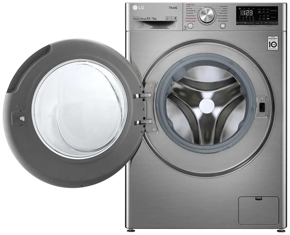 Стиральная машина LG F2V5GG2S Серый