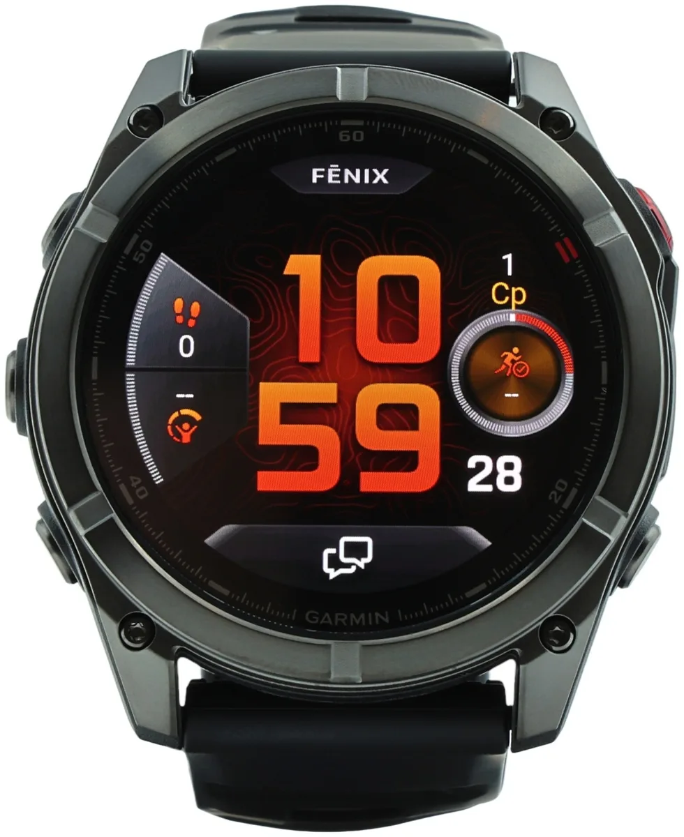 Смарт-часы Garmin Fenix 8 Pro 51 мм черный (03199-01)
