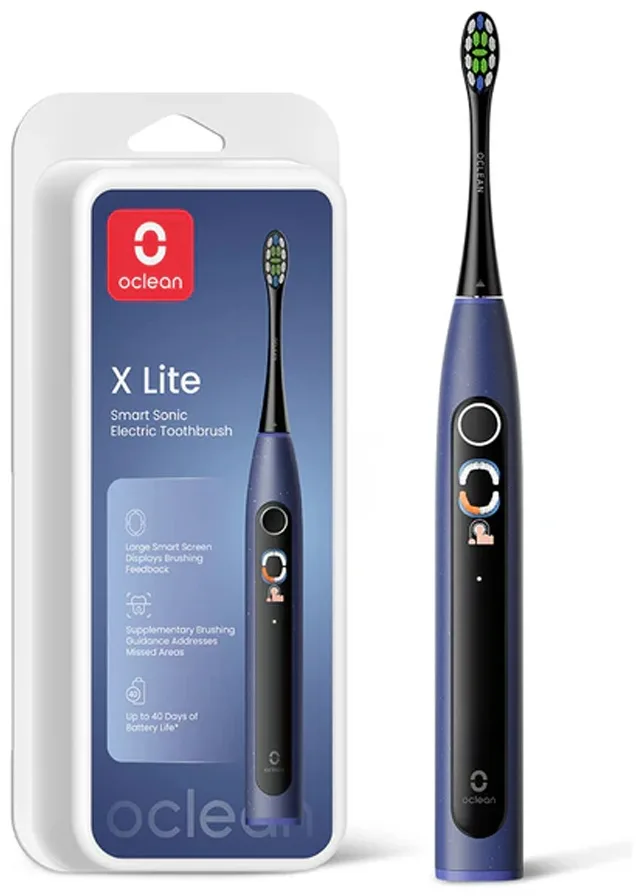 Электрическая зубная щетка Oclean Х Lite Синий
