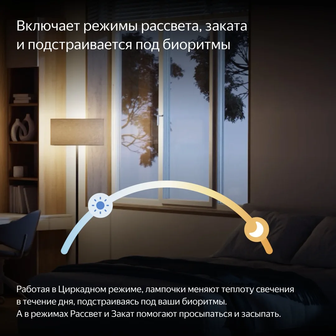 Умная лампочка Yandex YNDX-00556 9W GX53