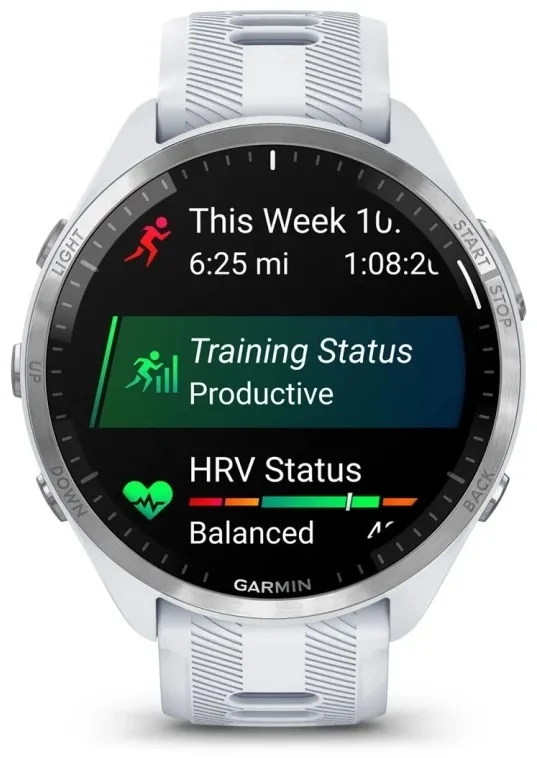 Смарт-часы Garmin Forerunner 965 белый (02809-11)