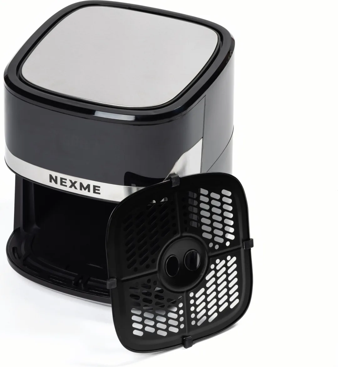 Аэрогриль NEXME NAF6500 6.5L Серебристый-Черный