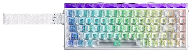 Клавиатура AULA HERO 68 HE Frosted Белый (4425)