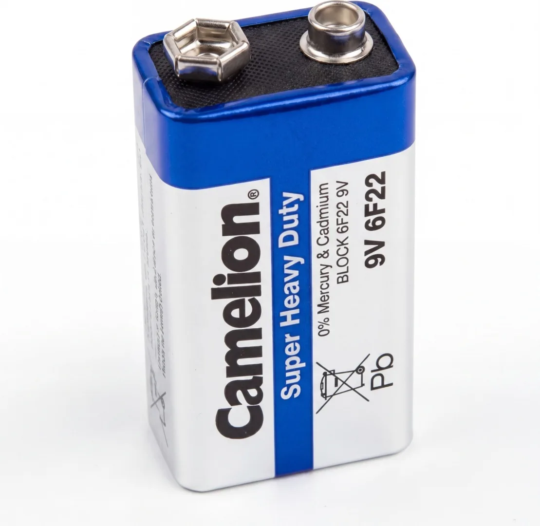 Батарейка CAMELION Super Heavy Duty 6F22-SP1B