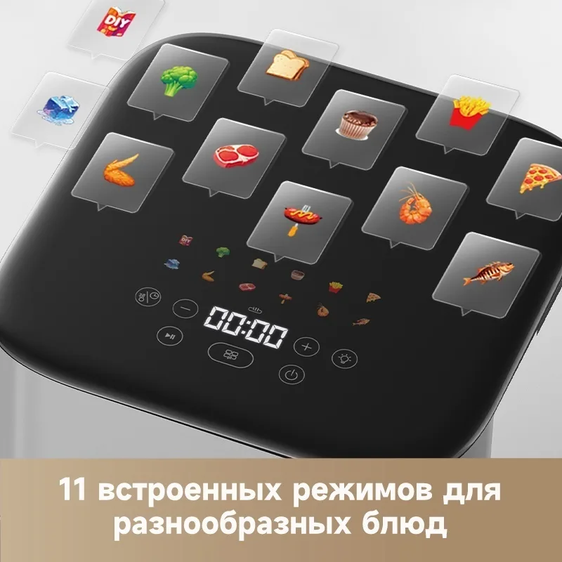 Аэрогриль Trouver FD10 Pro 6L Белый