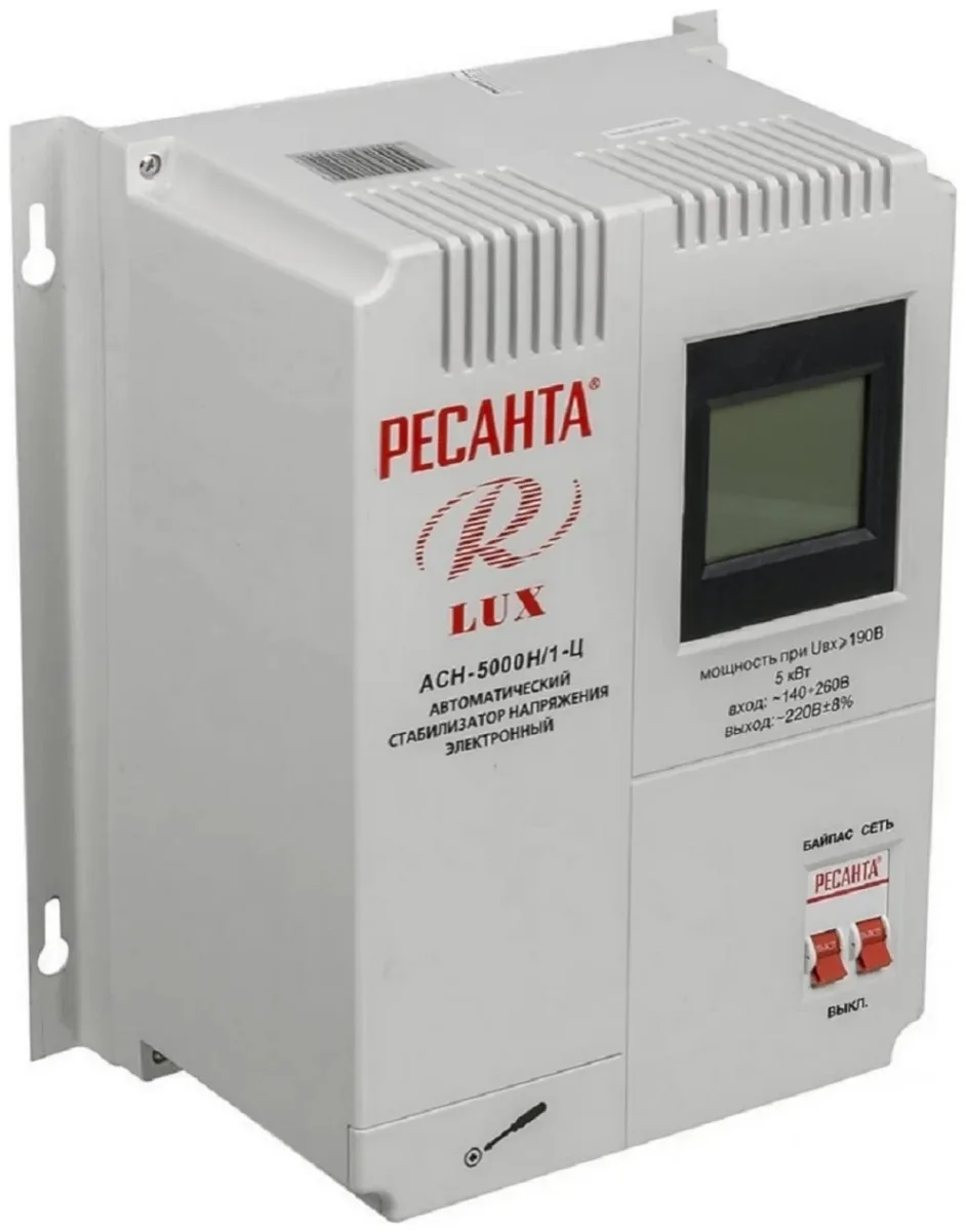 Стабилизатор Ресанта LUX АСН-5000Н/1-Ц