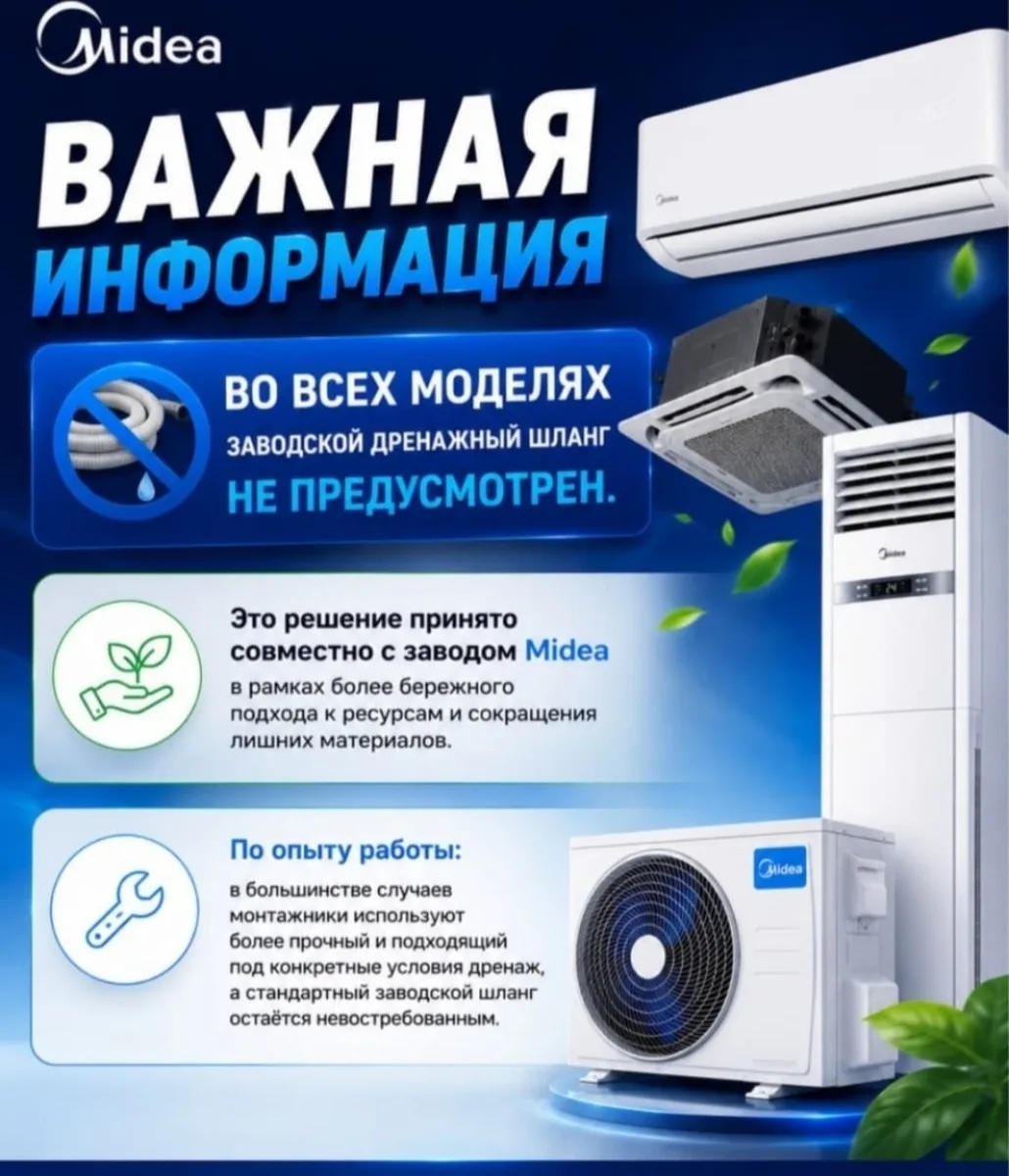 Кондиционер сплит-система Midea Inverter AFI-12N8D1 Белый