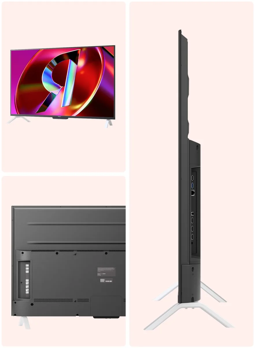 Телевизор QLED 4K UHD 55 Yandex YNDX-00095 Черный