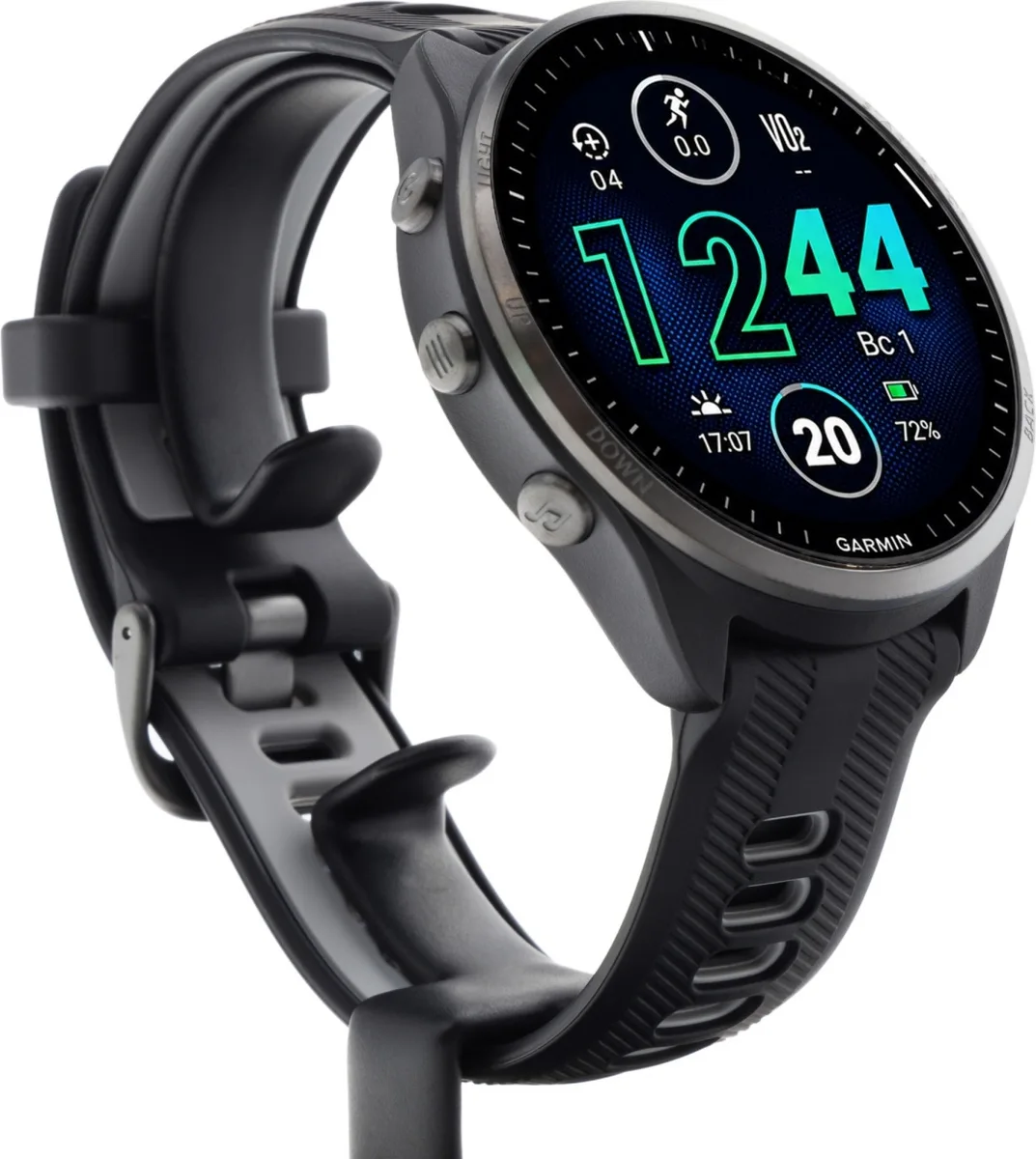 Смарт-часы Garmin Forerunner 965 черный (02809-10)