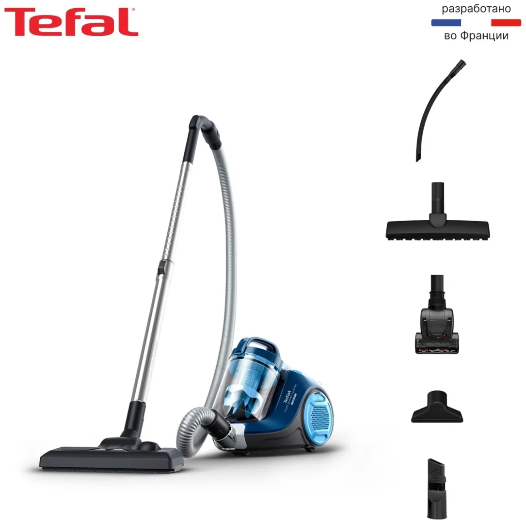 Проводной пылесос Tefal TW2971EA Синий