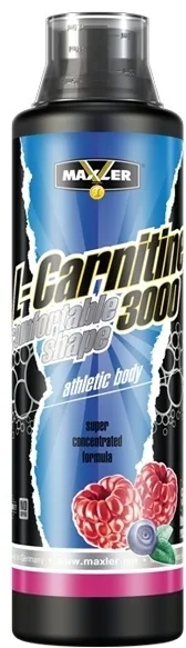 Аминокислота Maxler L-Carnitine 3000 Blueberry Raspberry 500 мл (0942)