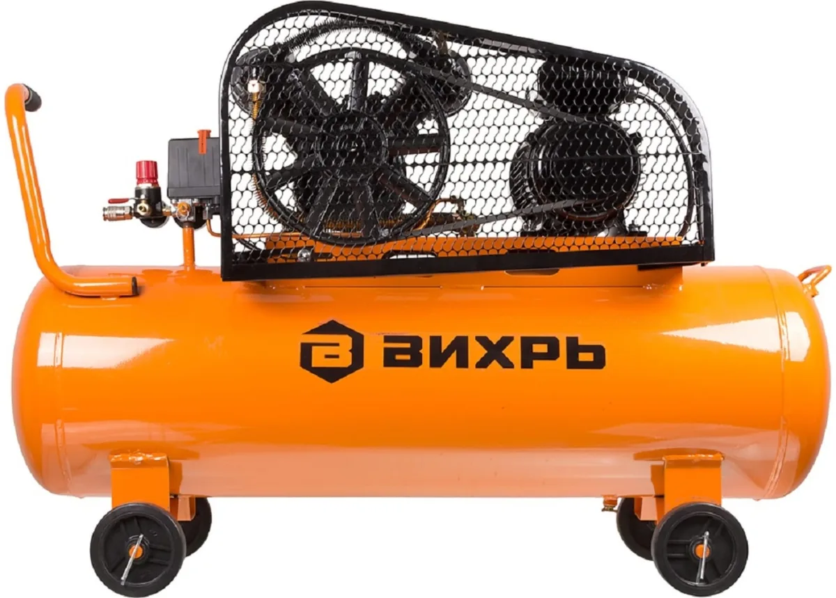 Компрессор масляный Вихрь КМП-400/100P ((КМП-450/100Р)