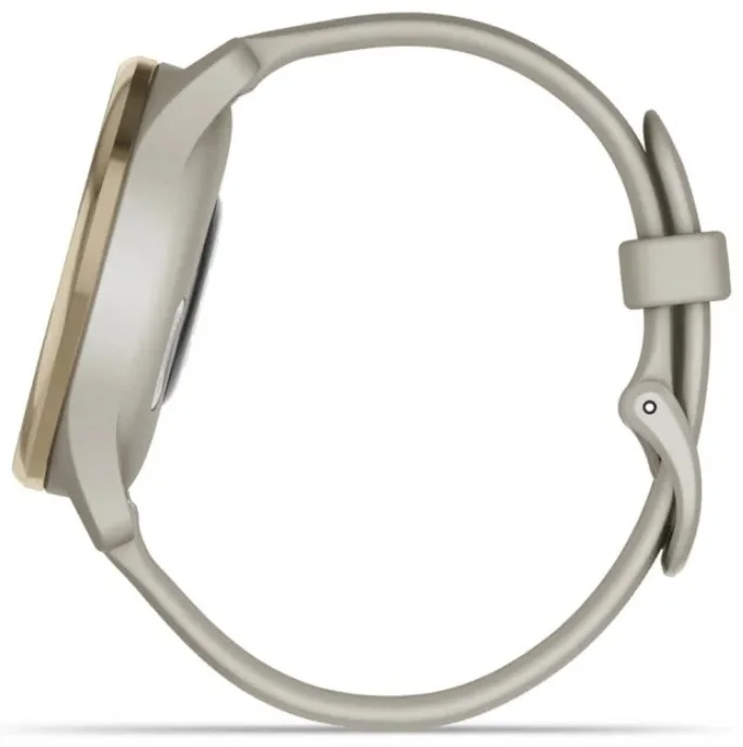 Смарт-часы Garmin Vivomove Trend 40 мм золотистый-бежевый-бежевый (02665-02)