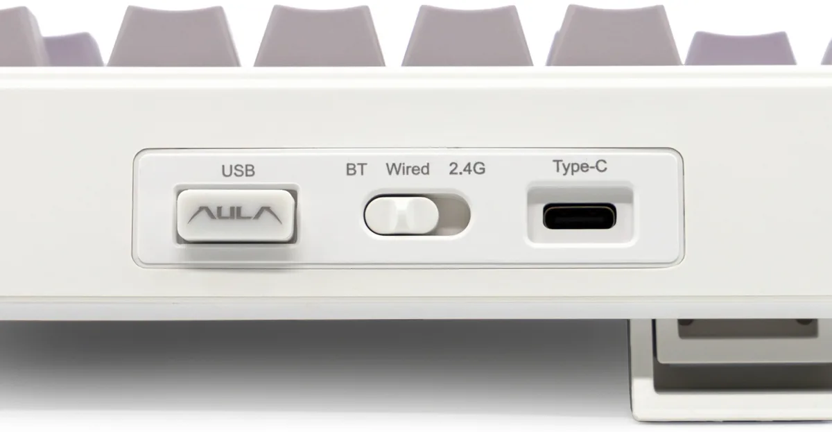 Клавиатура AULA F75 Blank Фиолетовый (0652)