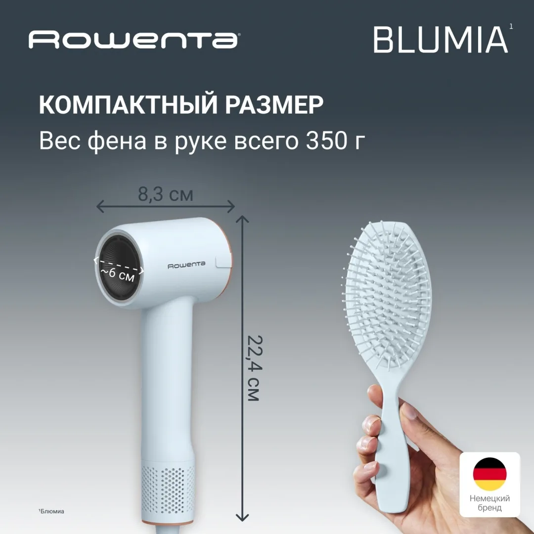 Фен Rowenta HY5N10E0 Голубой