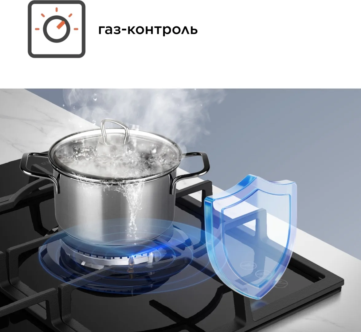 Варочная поверхность Midea MG90L95GB черный