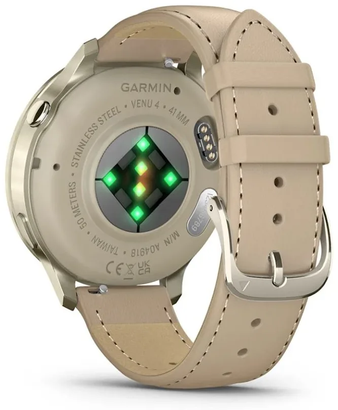 Смарт-часы Garmin Venu 4s 41 мм золотистый-бежевый (03013-03)