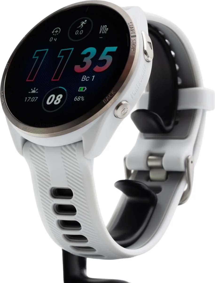 Смарт-часы Garmin Forerunner 965 белый (02809-11)