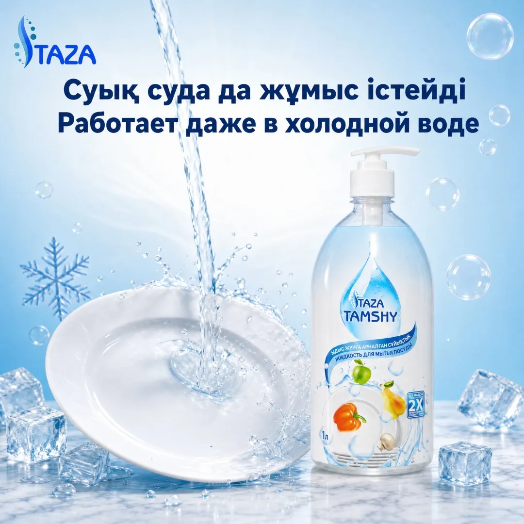 Жидкость для мытья посуды TAZA Tamshy 1л