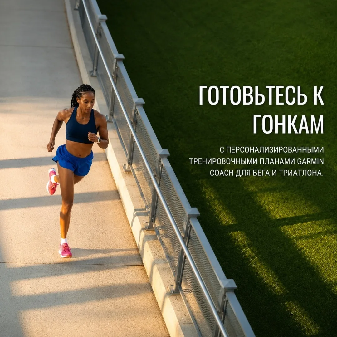 Смарт-часы Garmin Forerunner 570 47 мм белый-синий (02971-01)