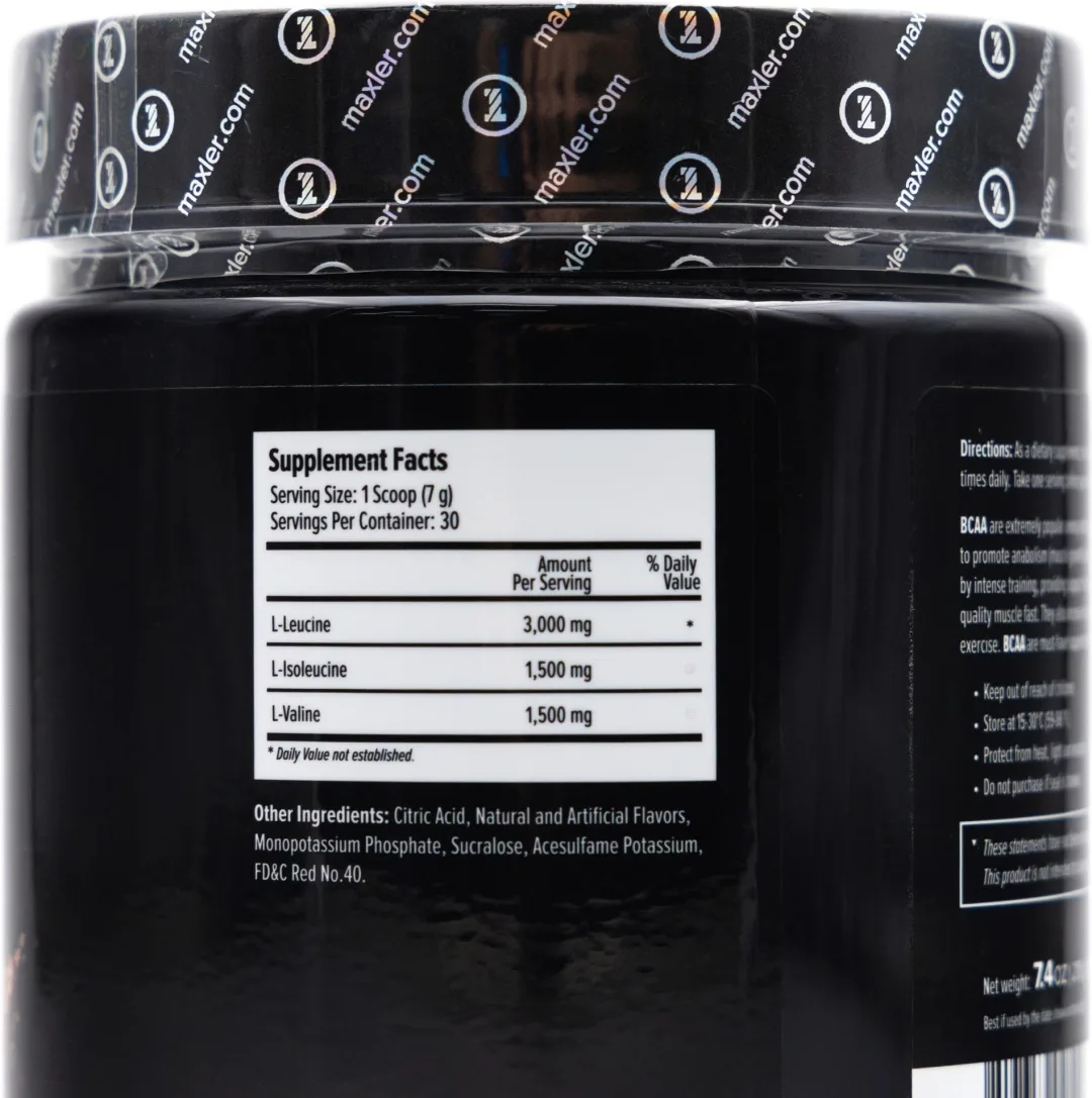 Аминокислота Maxler 100% Golden BCAA  Fruit Punch 210г (1446)