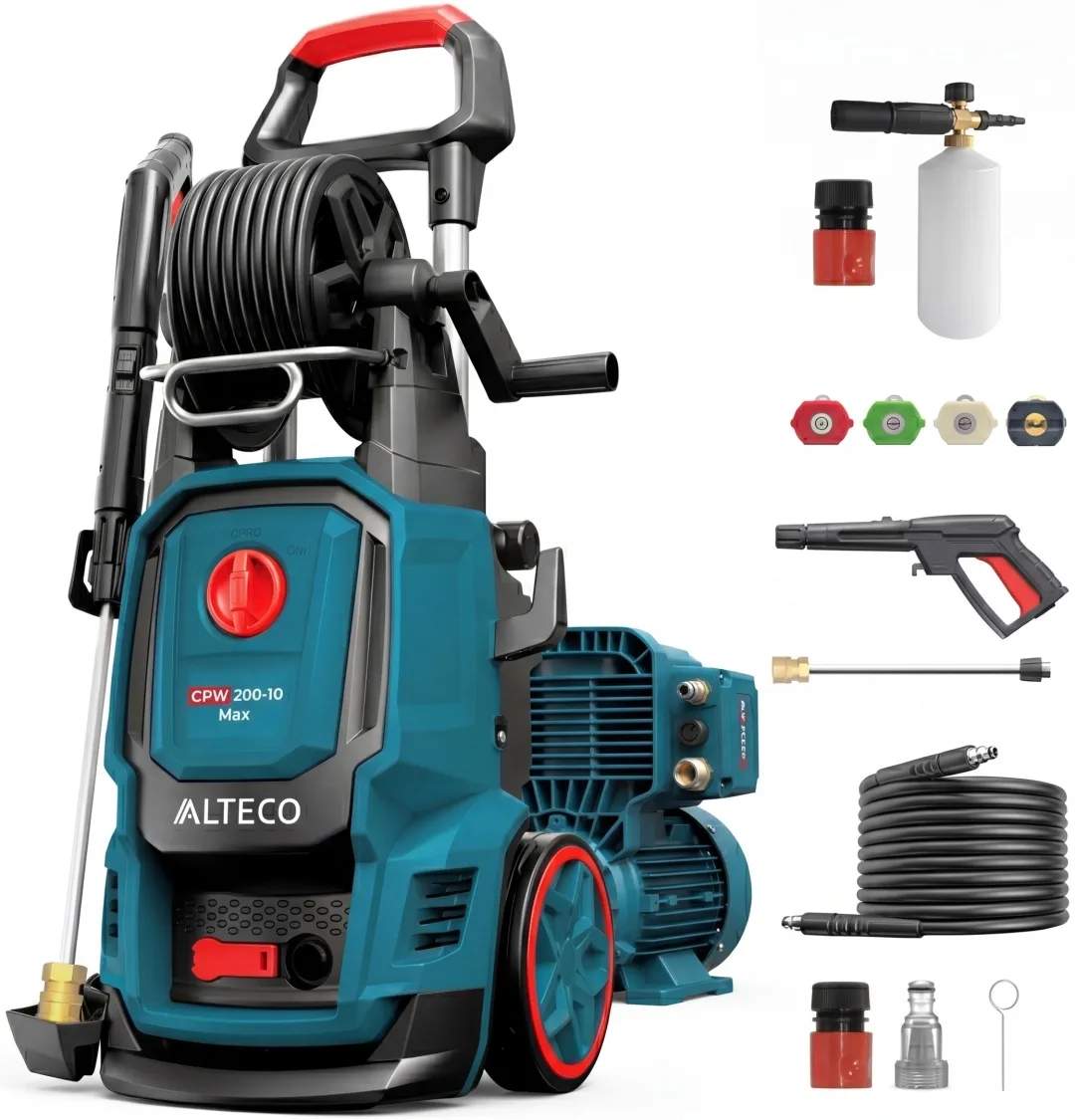 Мойка высокого давления ALTECO электрический 200 бар, CPW 200-10 Max 66881