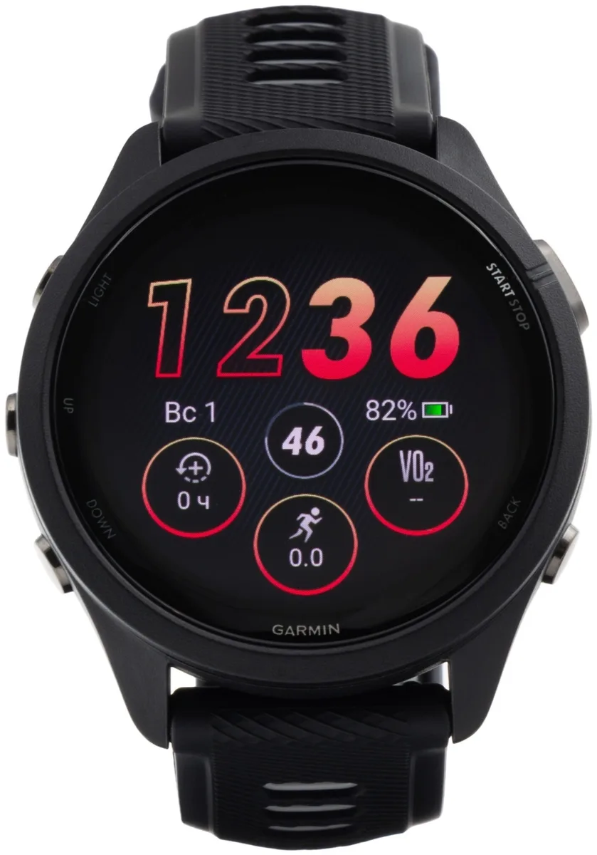 Смарт-часы Garmin Forerunner 265 черный-серый (02810-10)