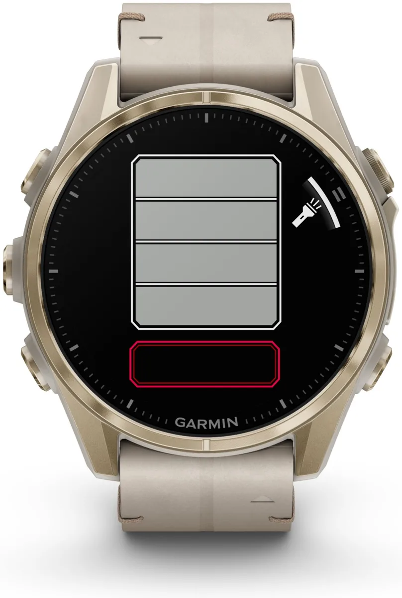 Смарт-часы Garmin Fenix 8 43 мм бежевый (02903-40)