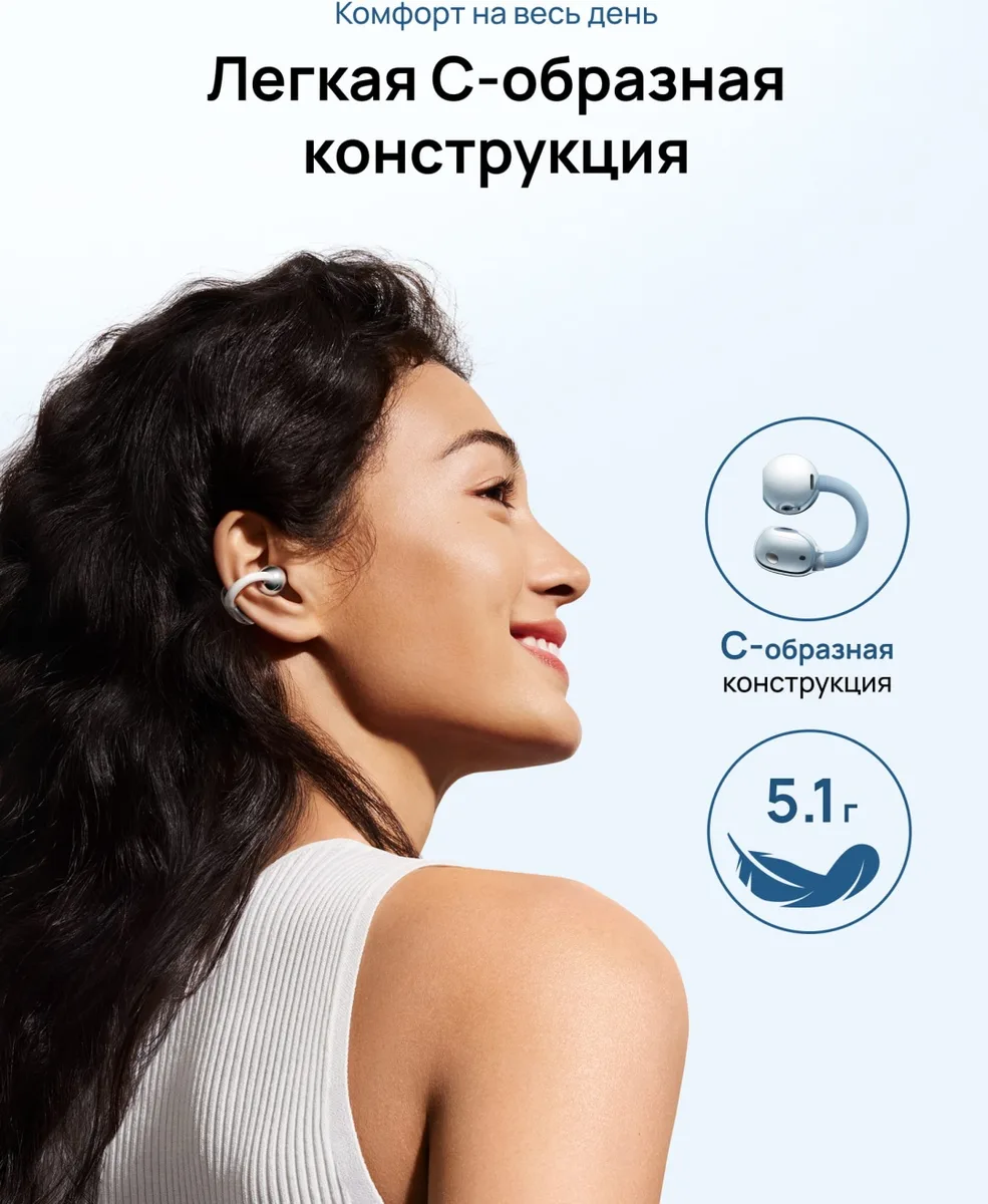 Наушники Huawei FreeClip 2 T0027 Blue