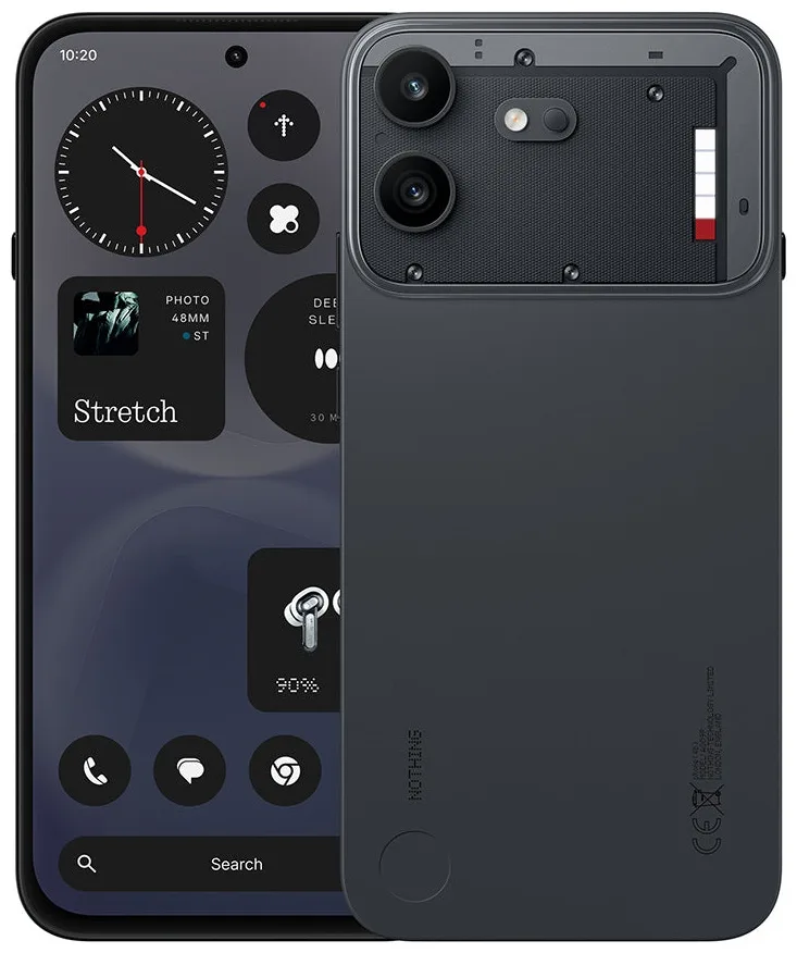Смартфон NOTHING Phone 4B 8 ГБ/128 ГБ черный