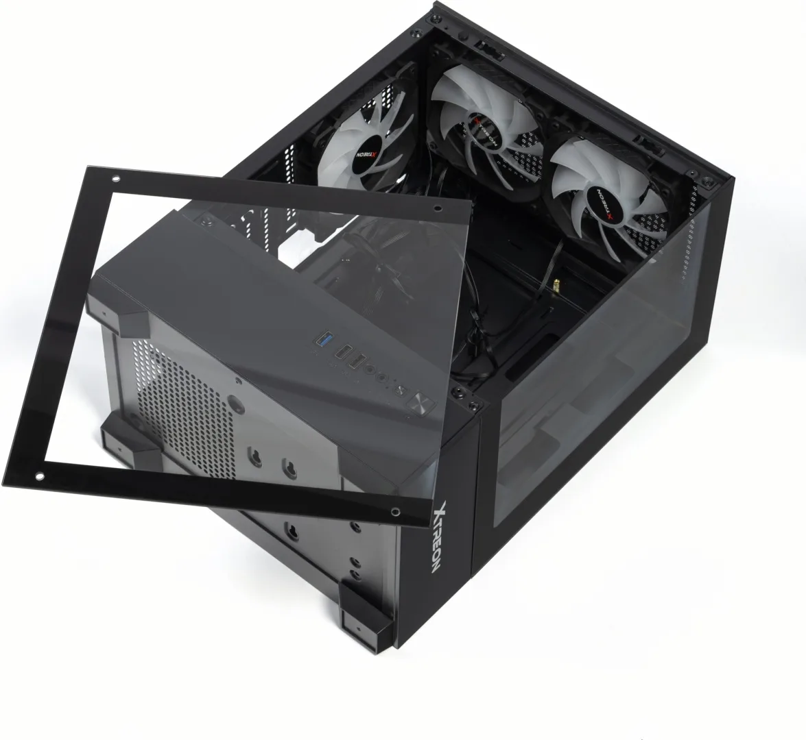 Компьютерный корпус XTREON N195 Glass Черный