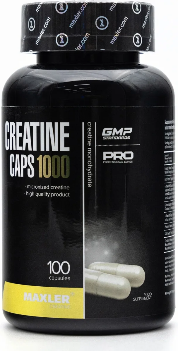 Креатин Maxler Creatine Caps 1000 100 капсул (3092)