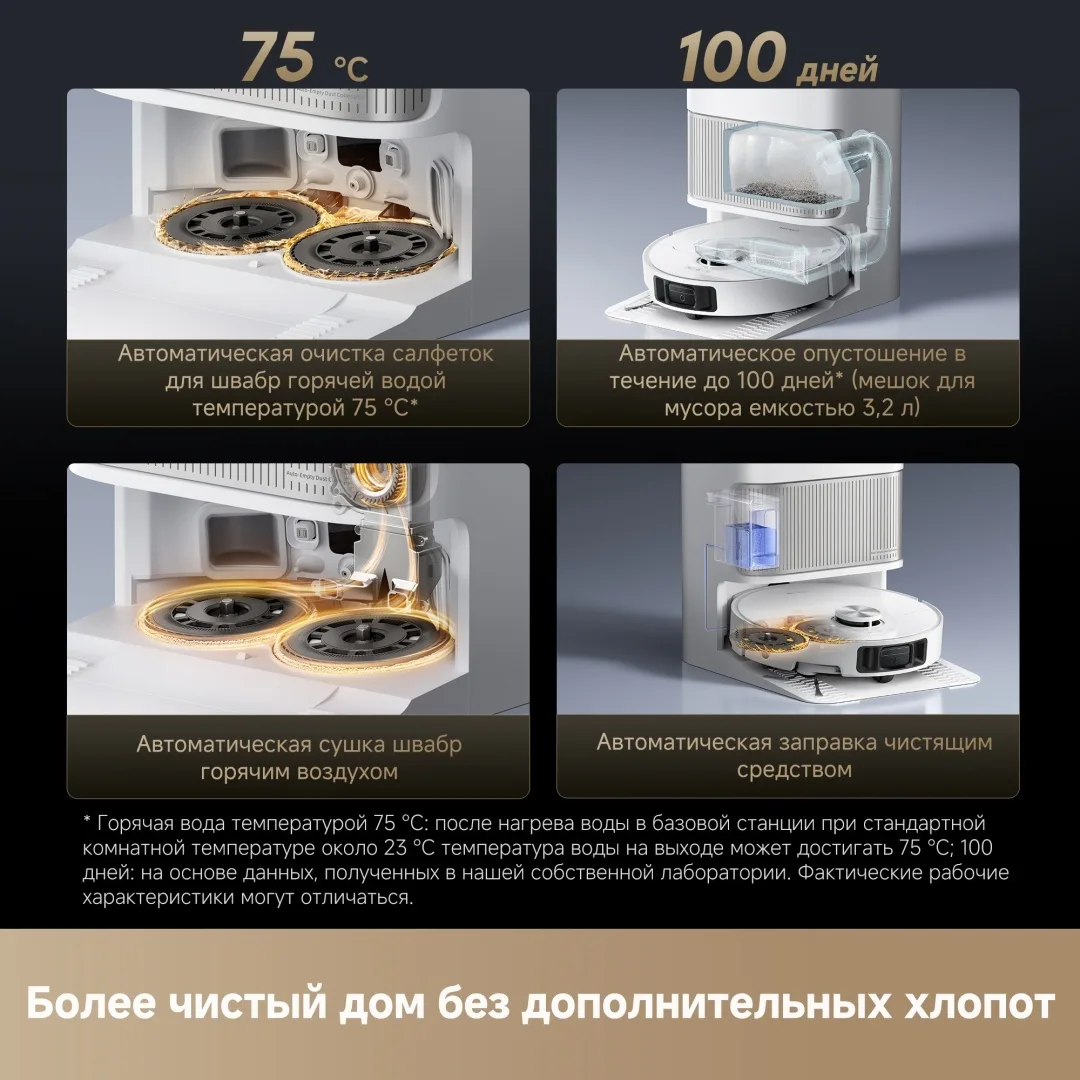 Робот-пылесос Dreame L40s Ultra Белый