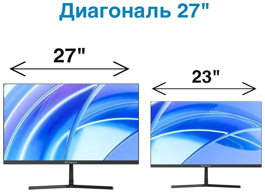 Монитор XTREON XT2753DE 27" Черный