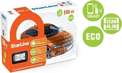 Автосигнализация StarLine E96 v2 BT ECO 2CAN-4LIN