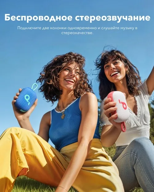 Портативная колонка soundcore Select 4 Go Blue