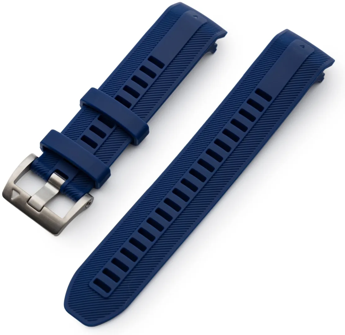 Смарт-часы Garmin MARQ Captain Gen 2 серебристый-синий-синий (02648-11)