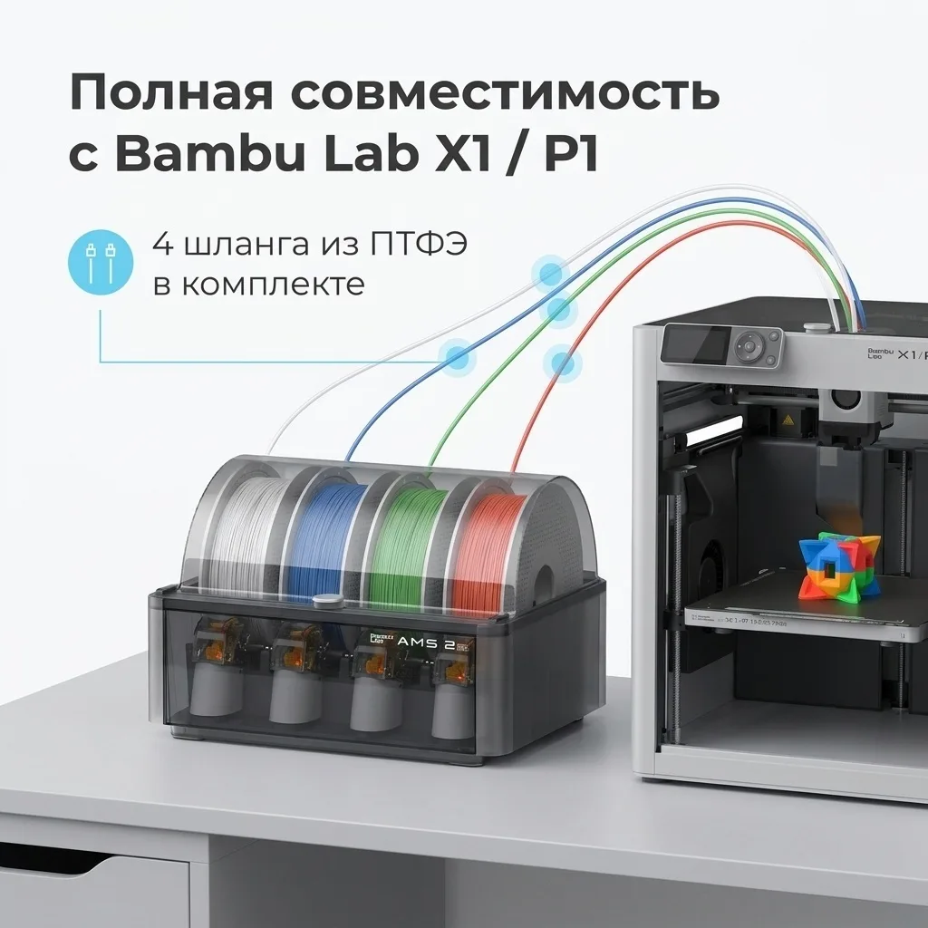 Принтер 3D Bambu Labs AMS 2 Pro