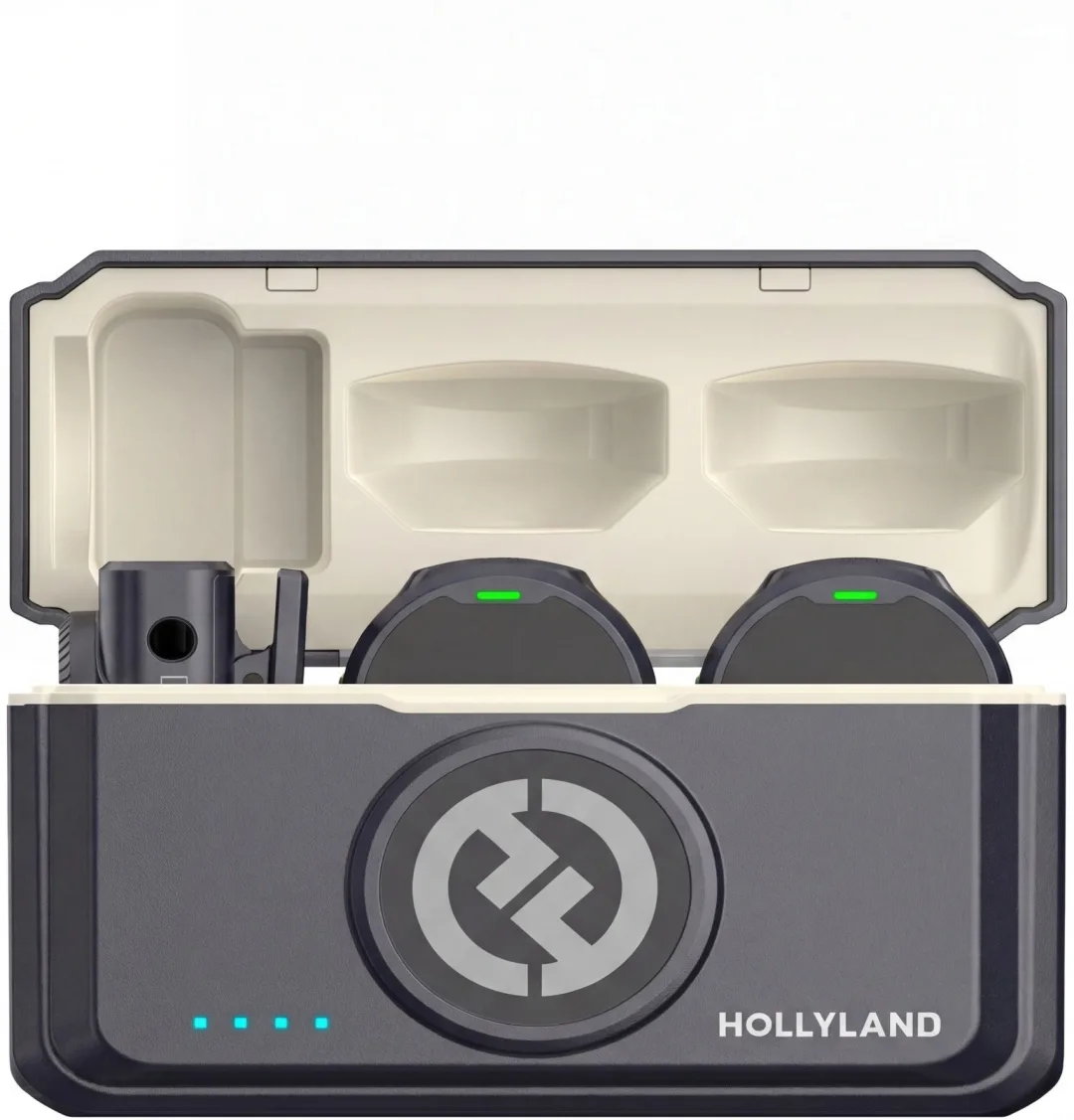 Петличный микрофон Hollyland Lark M2 Combo Черный (2747)