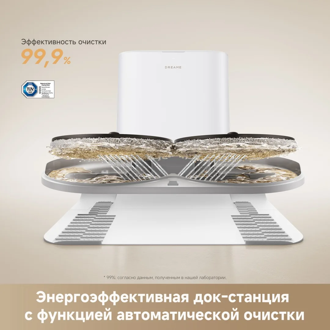 Робот-пылесос Dreame L50s Pro Ultra Белый