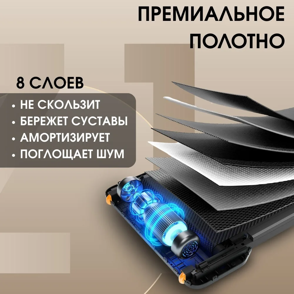 Беговая дорожка KINGSMITH WalkingPad Z1 с поручнем - Черная