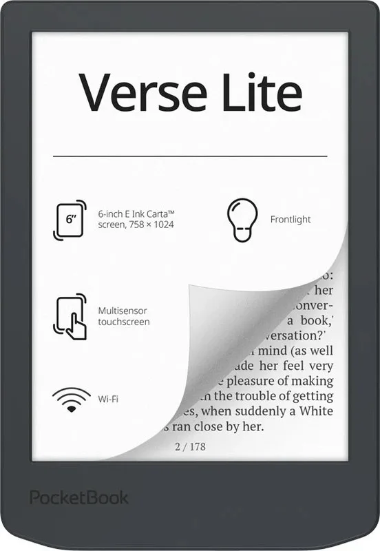 Электронная книга Pocketbook PB619-T-CIS серый