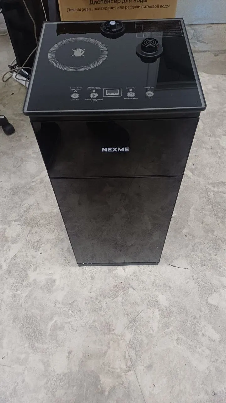 Кулер для воды напольный NEXME TeaBar AFK-1708AB Черный, Уценка — фото дефекта 5