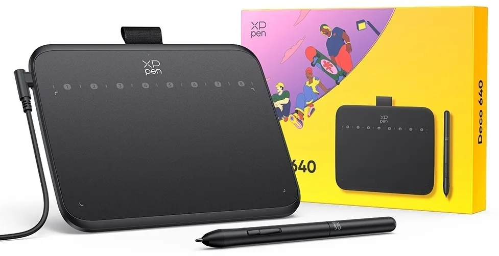 Графический планшет XP-PEN Deco 640
