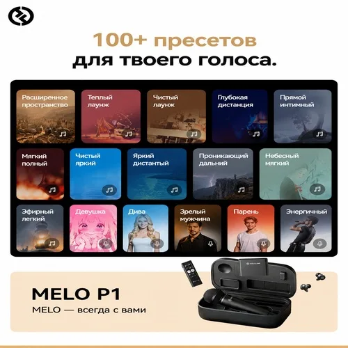 Микрофон Hollyland MELO P1 Combo