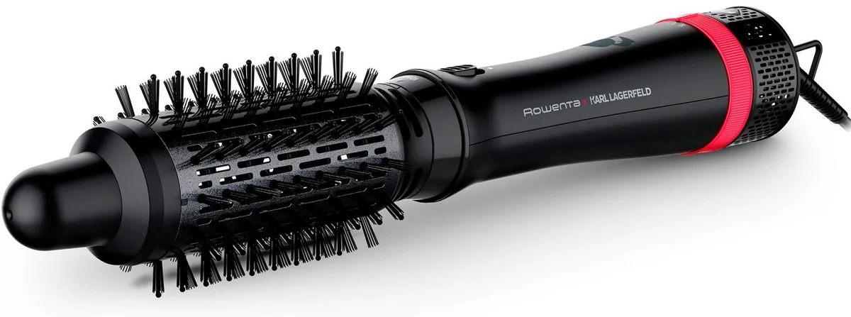 Фен-щетка Rowenta CF634LF0 Черный-красный