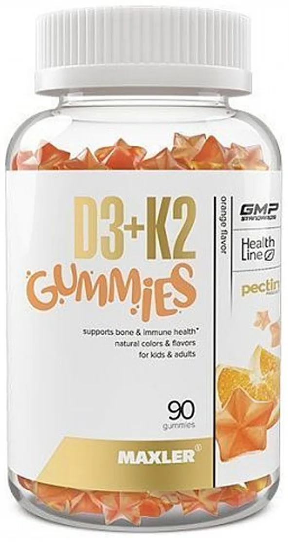 Витамин Maxler D3 K2 Gummies KIDS Orange 90шт (1934)
