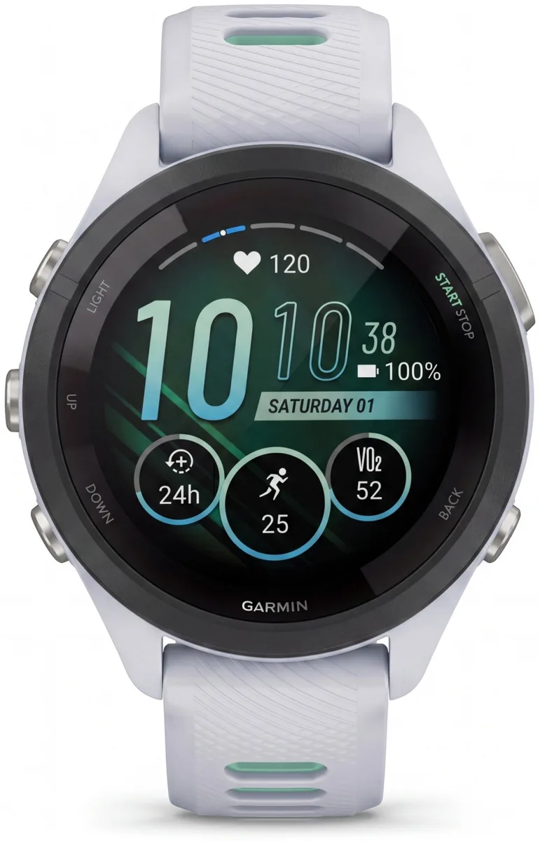 Смарт-часы Garmin Forerunner 265s белый-белый (02810-14)